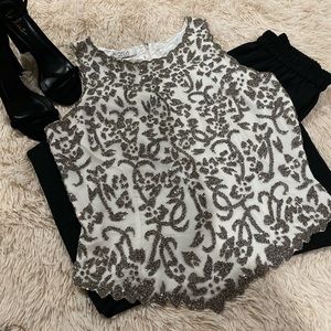 Beaded formal Top